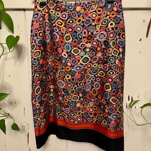⚫️💗🖤 Harolds Geometric Print Skirt